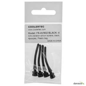 COOLERTEC FS-AVS02 BLACK-4 케이스쿨러