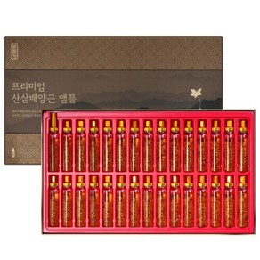 바름가 프리미엄 산삼배양근 앰플, 20ml, 1박스