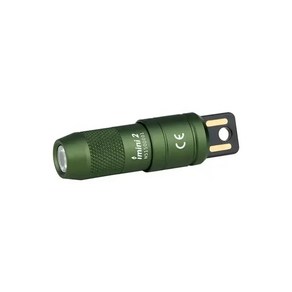 후레쉬 Olight imini 2 EDC 손전등 충전식 키체인 토치 미니 램프 50 루멘 마그네틱 캡에 USB 플러그 내, 02 imini 2-Geen, 1개