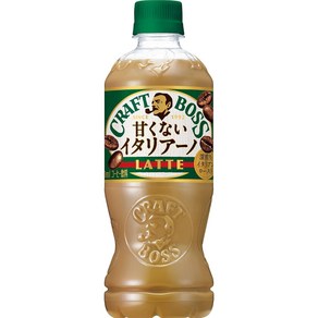 산토리 크래프트보스 달콤하지 않은 이탈리아노 커피 500ml×24병, 500ml, 24개, 1개입