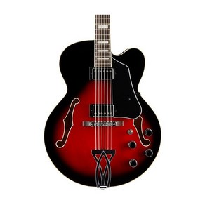 Ibanez Atcoe AF75 Hollowbody Electic Guita Tanspaent Red Sunbust, One Size, One Colo, 1개