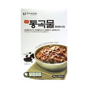 두레생협 국산 통곡물 푸레이크 300g 구운 씨리얼 시리얼, 1개