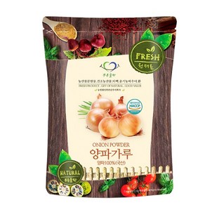 푸른들판 국산 양파 가루 분말 100% HACCP 인증 어니언 파우더, 500g, 1개