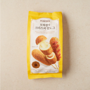 피코크 모짜렐라 크리스피 핫도그 550g, 아이스박스 포장, 1개