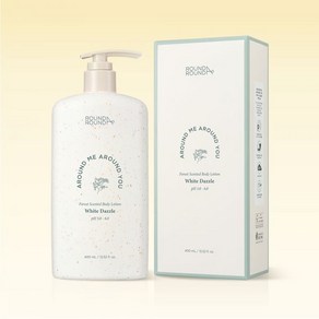 라운드어라운드 포레스트 센티드 바디 로션 화이트 대즐 400ml, 바디 워시 [화이트 대즐] 400ml, 1개