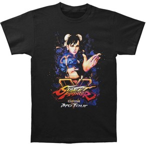 ROCKPANDA Street Fighter Pro Tour Chun Li 반팔티