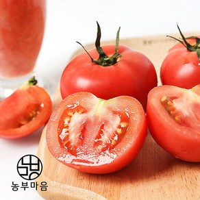 [농부마음] 완숙 찰토마토 5kg 4-5번 소과, 1개