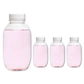[유페트] 350ml 우유 페트병 35파이 312개 흰색캡