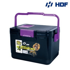 해동 에깅스페셜 신형 아이스박스 9L 블랙퍼플 쿨러 HB-1127-PP, 9L 블랙PP