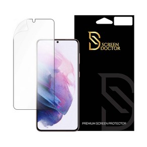 1+1 스크린닥터 갤럭시 S21 TPU 풀커버 액정보호필름 2매, 1세트