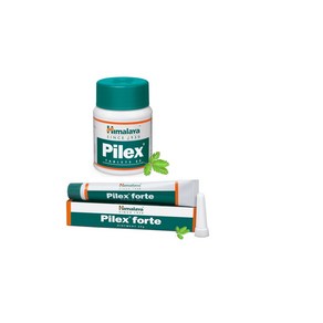 Himalaya Combo Pack of Pilex Tablet & Pilex Fote Ointment, 1개