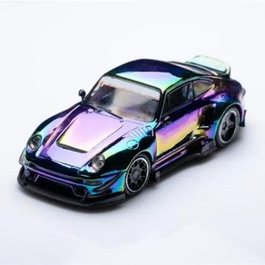 DCM 1:64 포르쉐 RWB 993 Modified - 카멜레온 크롬