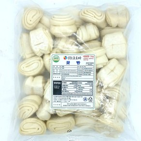 크로바 꽃빵 1kg, 1개