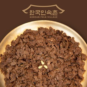 [한국민속촌]100% 국내산 한우 언양식 불고기 180g 소불고기 HACCP 인증, 5개