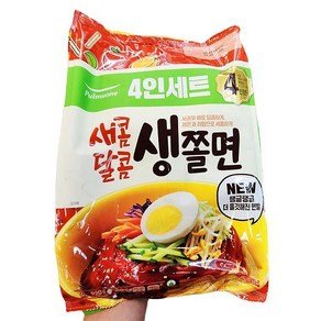 풀무원 풀무원 새콤달콤 생쫄면 4인 920g, 1개, 230g