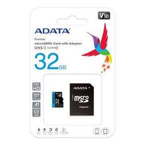 Mico SD카드(A1/32GB/ADATA), 단품