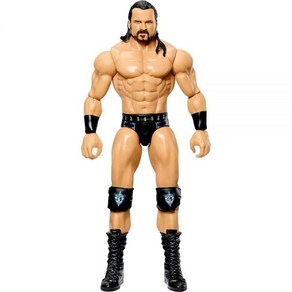 Mattel WWE Top Picks 액션 피규어 15.2cm(6인치) 수집용 드류 매킨타이어 슈퍼스타 10개의 관절형 포인트 및 실물 같은 룩, 1개