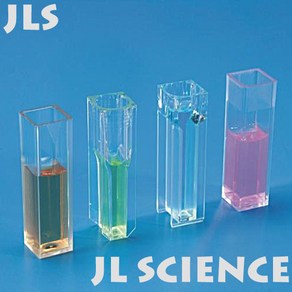 [JLS] Disposable Cuvette Cell fo Spectoscopy (OPS PMMA 1.5ml~4.5ml) 일회용 스펙트로 큐벳 일회용 셀 플라스틱큐벳 큐뱃, YLKAC-39 (100개입)