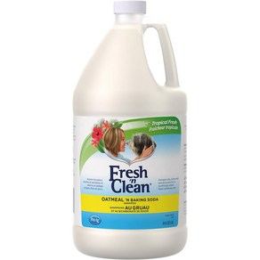 Pet-Ag Fesh ’n Clean Oatmeal ’n Baking Soda Shamp Pet-Ag Fesh 'n Clean 오트밀 'n 베이킹 소다 샴푸 - 트로피컬 프레쉬, 1개