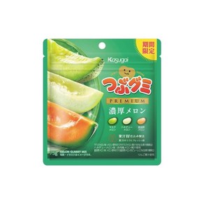 가스가이제과 쯔부구미 PREMIUM 진한 멜론 75g×10개, 10개