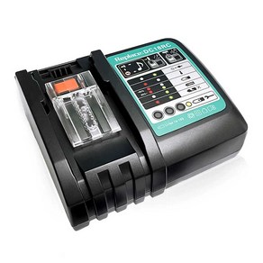 마끼다 makita 정품 14.4V-18V 배터리 220v 충전기, 1개, USB가 없는 Makita DC18RC 3A