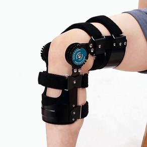 코루닷컴 의료용 각도조절 무릎보조기 ACL PCL BRACE 전방십자인대, 강화플라스틱/ACL(전방), 우, M, 1개