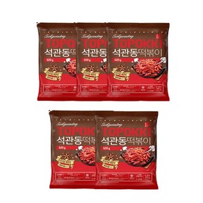 석관동떡볶이 오리지널 매운맛 520g