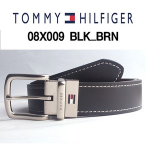 Tommy Hilfiger 타미벨트 _08X009_블랙_브라운 남성벨트 양면벨트