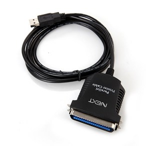 USB to 36핀 1.8M 프린터케이블 라벨 포스 페러럴 포트 NEXT-1284PL, 1개