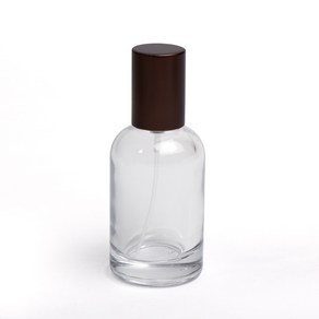 새로핸즈 클램프 타입 유리 향수공병 앙쥬 투명 매트브라운 30ml, 단품, 1개