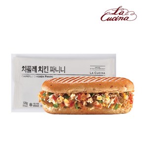 라쿠치나 치폴레치킨 파니니 샌드위치, 라쿠치나 치폴레치킨 파니니 x 3개, 3개, 120g