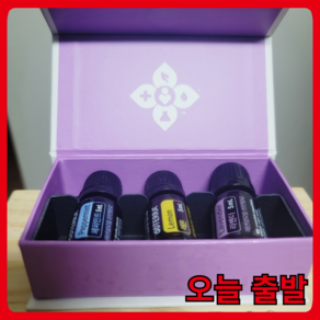 도테라 인트로 키트 3종 아로마 오일 (라벤더 레몬 페퍼민트 각 5ml) 식용, 1개