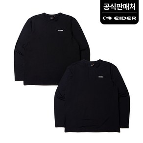 [아이더공식] POP 2 PACK 남성 긴팔 라운드 티셔츠 DMU23291Z1 (정상가:95 000)