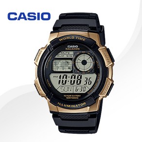 [CASIO] 카시오 AE-1000W-1A3 군인 학생 우레탄시계