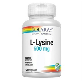 Solaay L-Lysine 솔라레이 L-라이신 500mg, 1개, 120정