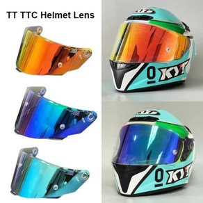 KYT TT COURSE 오토바이 헬멧 바이저 렌즈 전면 헬멧 Casco Moto 액세서리 앞유리 자외선 차단 TTC VESC-8, 11)Univesal Antifog, 1개