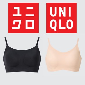 일본 UNIQLO 유니클로 에어리즘 와이어리스 브라 릴렉스 U넥