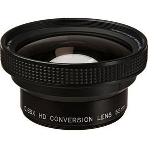 광각렌즈 Raynox HD-6600PRO-55 55mm 0.66 High Quality Wide-Angle Convesion Lens., 1개