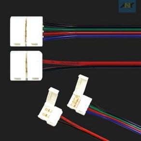 NO납땜 인두기없이 간편하게 LED바 배선연결 커넥터, 4P용 낱개1개, 1개