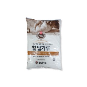 백설 찰밀가루 3kg