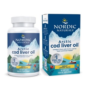 Nodic Natuals Actic Cod Live Oil Lemon - 90 S Nodic Natuals 북극 대구 간유 레몬 - 90 소프트 젤 - 750 mg, 1개, NaNkg, 90정