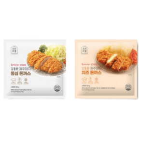 [Best 정식] 김동완 제주돼지 통등심 돈까스 등심8+치즈2+소스1통, 10개, 120g