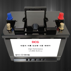 DCG 자동차 리튬 인산철 CATL 12V 24V 시동배터리 (AS 1년)