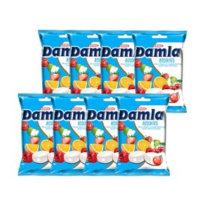 [Damla] 담라 센터필드 츄이캔디 90g x 8봉, 상세설명 참조, 없음