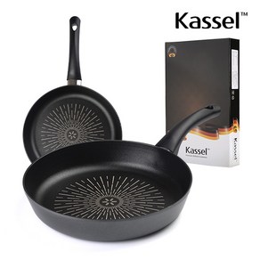 [Kassel] 카셀 쿡라이트 플러스(Cook Right Plus) 인덕션 (IH) 프라이팬 28cm, 1개