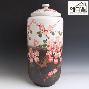 예다움 투톤 매화 쌀독 20kg, 1개