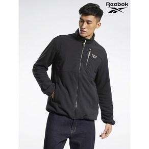 리복 Reebok 남여공용 클래식 CL 캠핑 플리스 자켓 REJU1F054BK