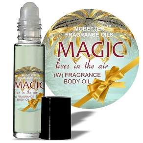 MOBETTER FRAGRANCE OILS Magic Lives In The Ai 여성용 바디 오일 프래그런스 1/3온스 롤러 볼, 1개