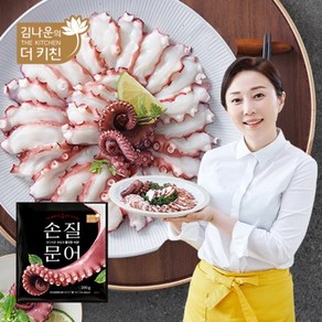 [KT알파쇼핑][김나운더키친] 손질 문어 200g*7팩 총 1.4kg, 7개