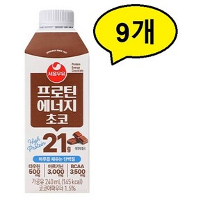 서울우유 프로틴에너지 초코 240ml